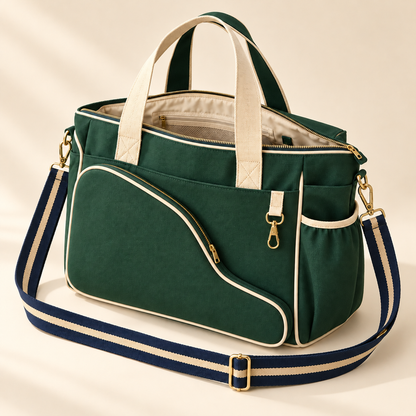 Homenzio Pickleball Court Tote Bag