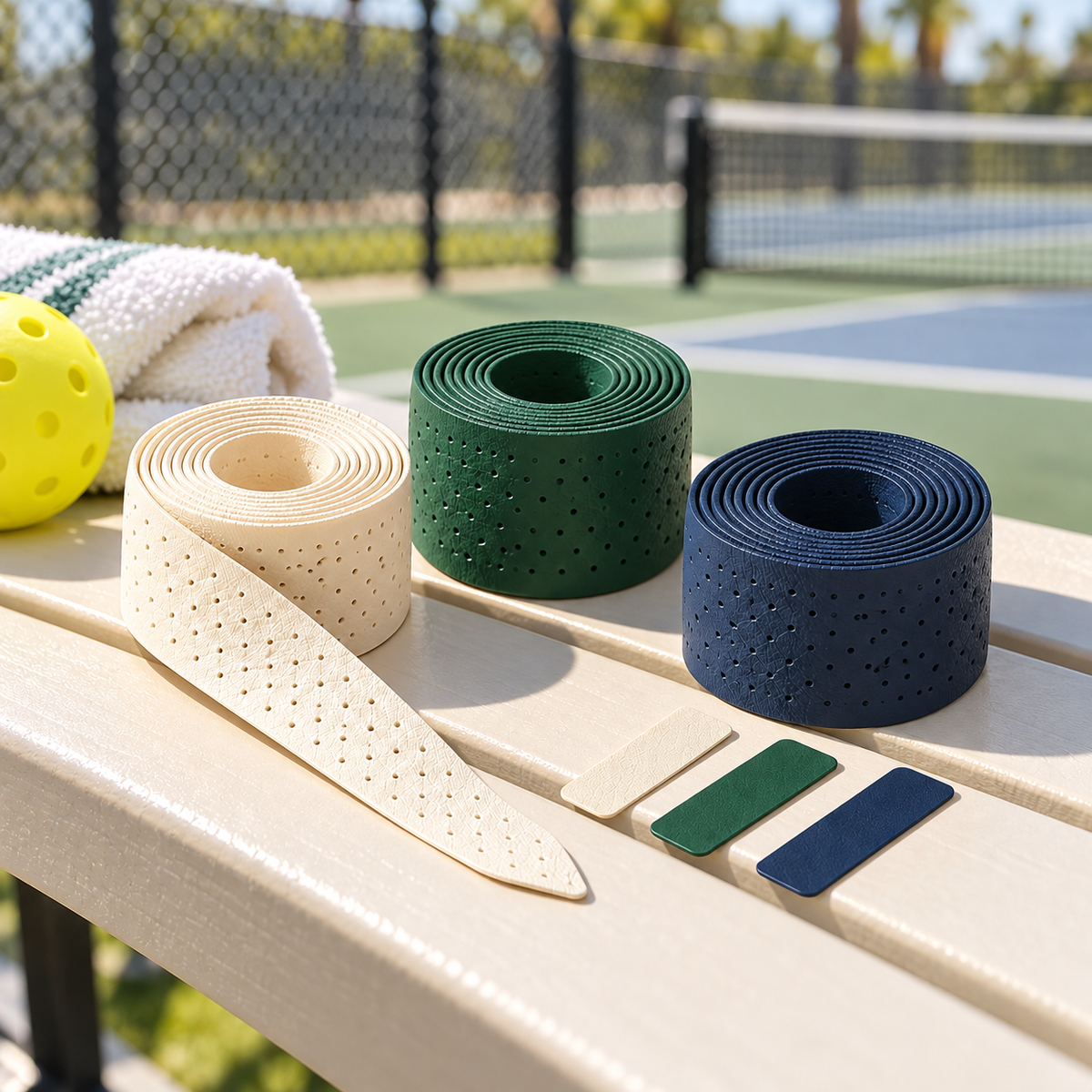 Fresh Grip-Three-Colour Pickleball Overgrip Set