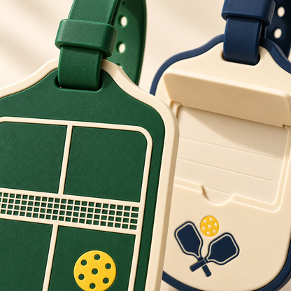 Homenzio Matching Pickleball Bag Tags
