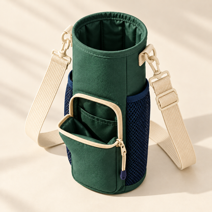 Homenzio Water Bottle Crossbody Carrier