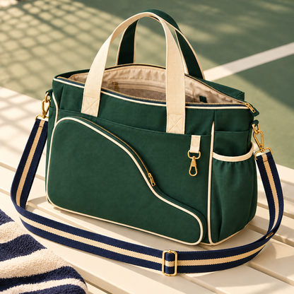 Homenzio Pickleball Court Tote Bag